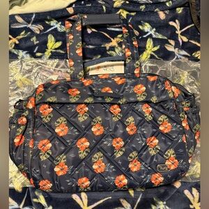 Lug Trolley bus in aloha navy.  NWT